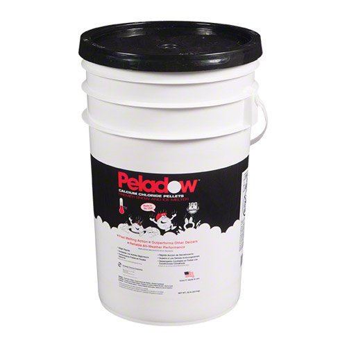 PELADOW Premium Calcium Chloride Pellets / 50 lb. Pail